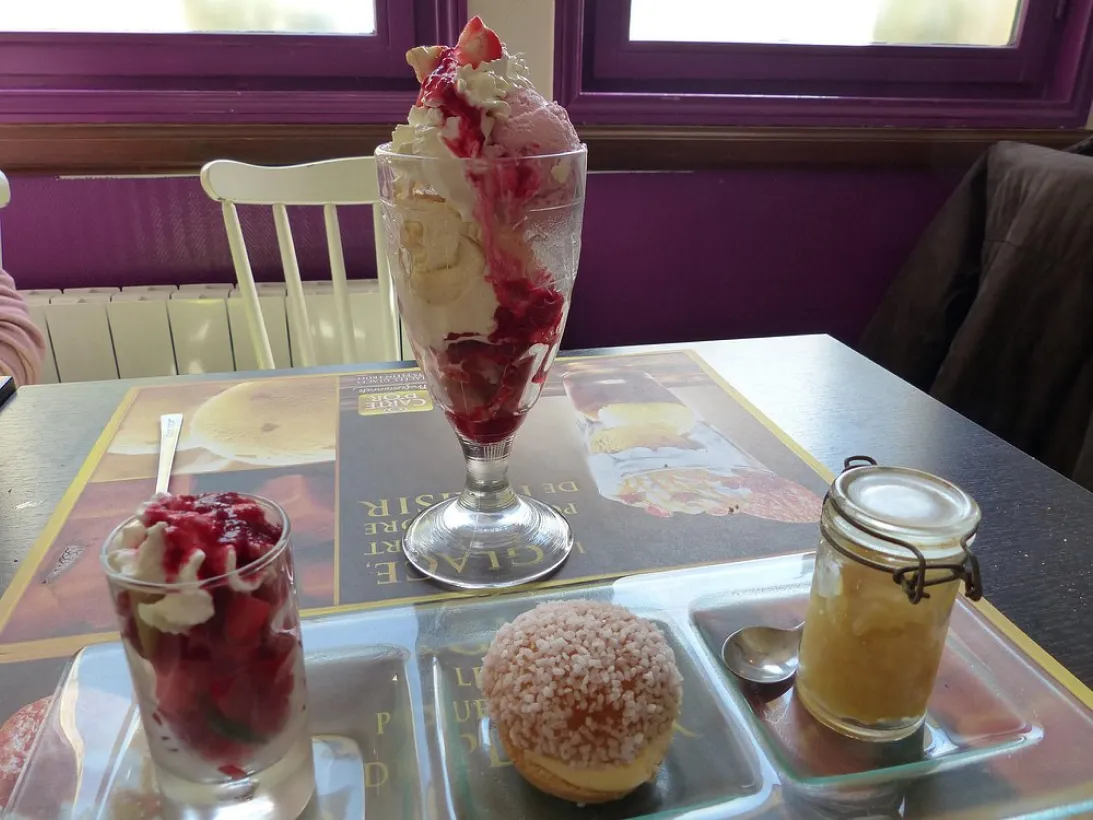 Sainte Catherine Restaurant A Vendome Dessert